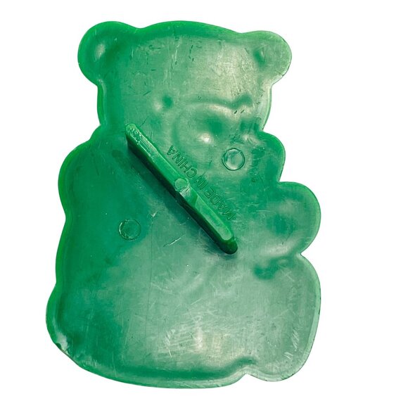 Vintage Green Teddy Bear Cookie Cutter Holiday Christmas Crafts - Picture 2 of 4